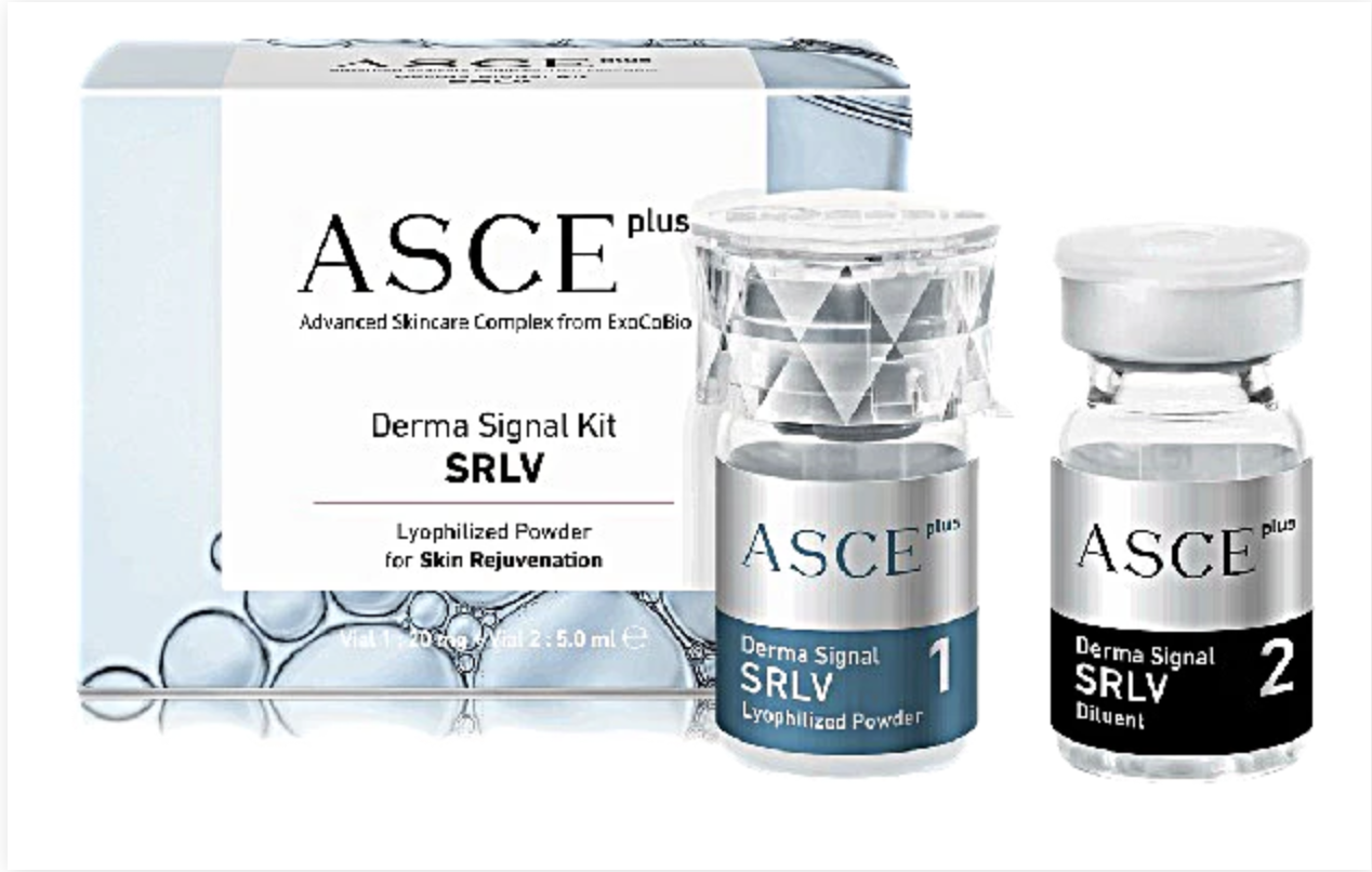 ASCE+ SRLV EXOSOME SKINBOOSTER SRLV-1 (1vial) + SRLV-2 (1vial)