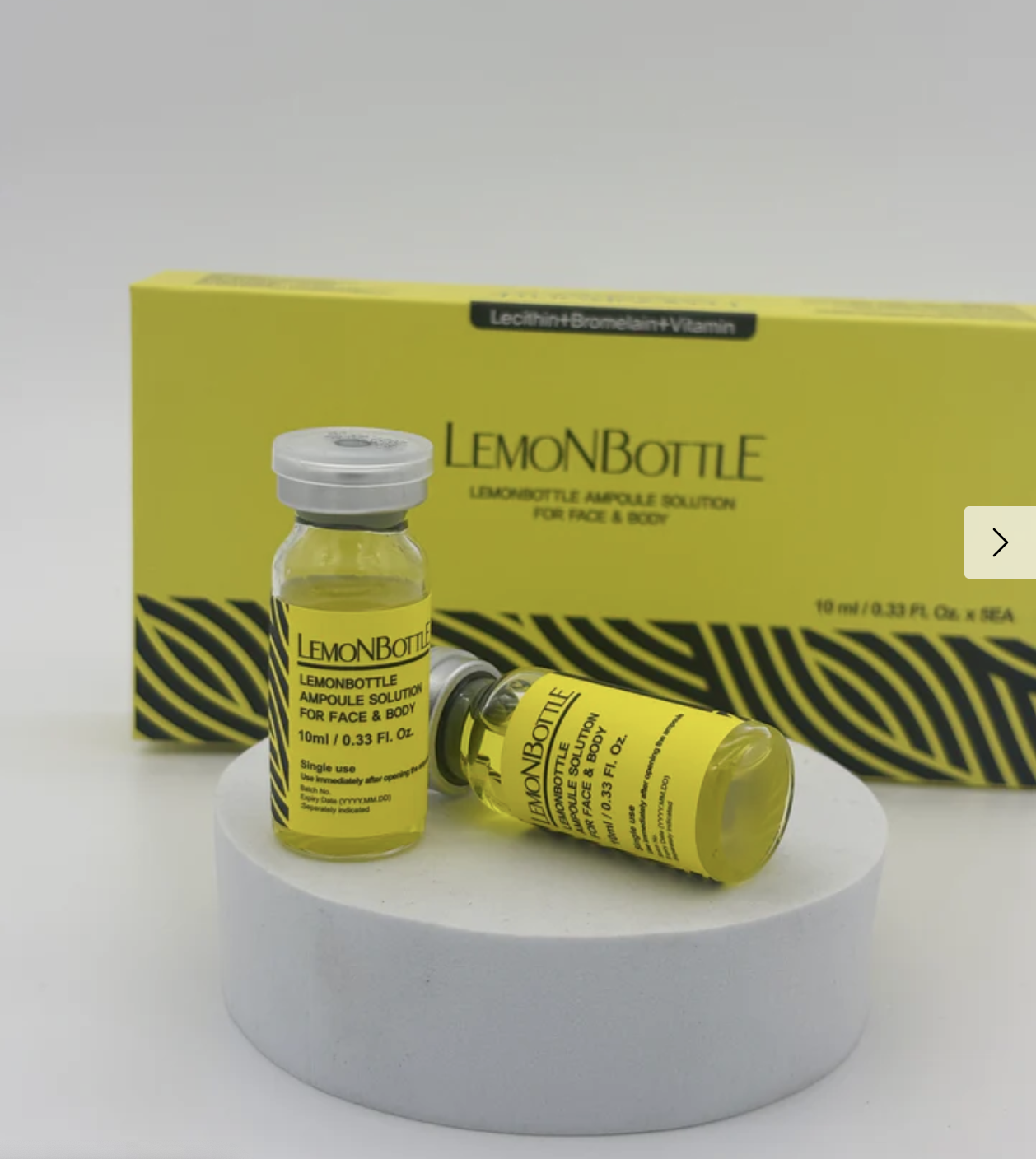 LEMON BOTTLE (vials)